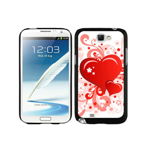 Valentine Heart Samsung Galaxy Note 2 Cases DQN - Click Image to Close